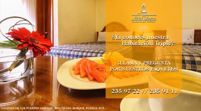 Hotel Lastra Puebla Buitenkant foto