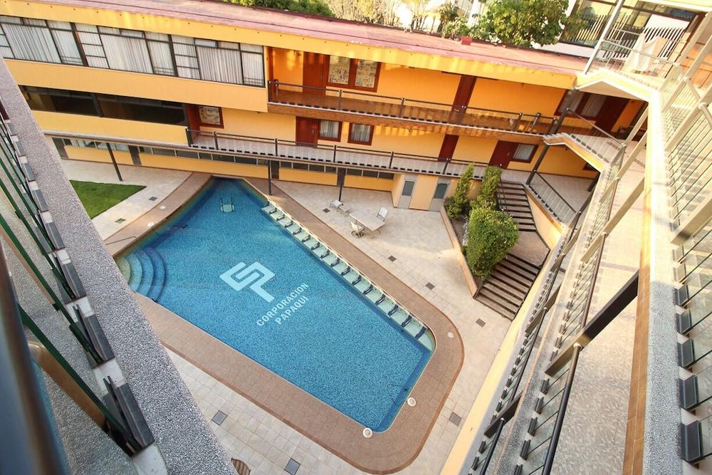 Hotel Lastra Puebla Buitenkant foto